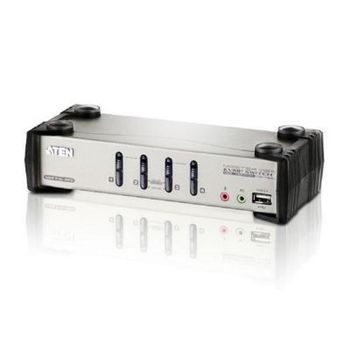 Image du produit “ATEN Commutateur KVMP™ VGA/audio PS/2-USB 4 ports avec OSD ”