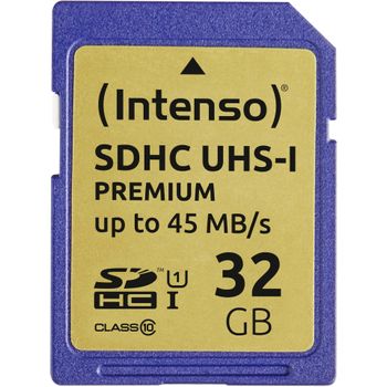 Product image of the product “Intenso 32GB SDHC UHS-I Class 10 ”