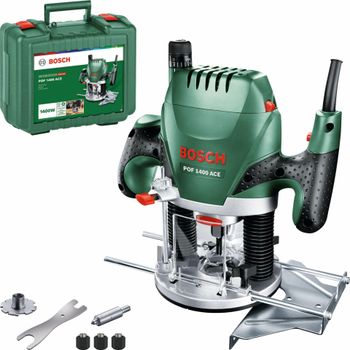 Product image of the product “Bosch POF 1400 ACE Aluminium, Black, Green, Red, White 28000 RPM 1450 W ”