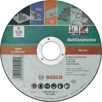 Product image of the product “Bosch 2609256306 Cutting disc ”