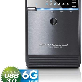 Product image of the product “Fantec QB-35US3-6G HDD enclosure Black 3.5