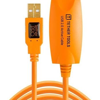 Artikelbild des Artikels “Tether Tools TetherPro USB 2.0 Active Extension Verlängerungskabel  5m orange “