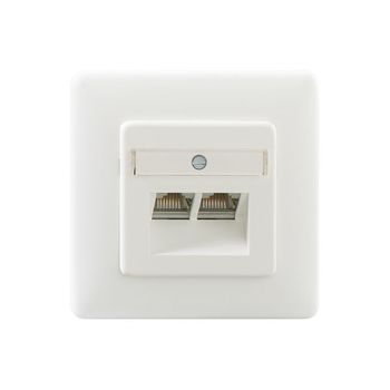 Product image of the product “Rutenbeck 136112070 RJ-45 White socket-outlet ”