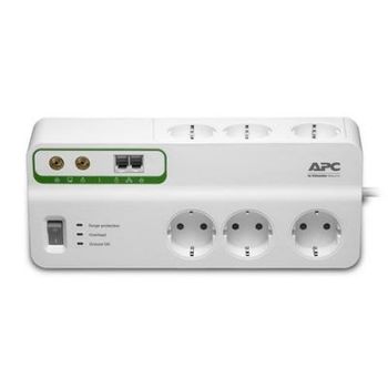 Artikelbild des Artikels “APC PM6U-GR Essential SurgeArrest 6-fach, 2 USB-Ports, 230 V “