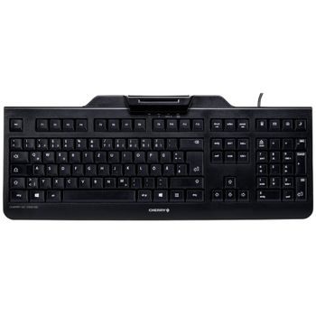 Artikelbild des Artikels “CHERRY KC 1000 SC kabelgebundene Tastatur mit Kartenlesegerät (USB, schwarz) “