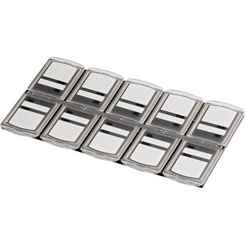 Product image of the product “Hama 00095985 memory card case Polypropylene (PP) Black, Transparent ”