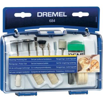Product image of the product “Dremel 26150684JA Reinigungs- / Polier-Set 20 tlg. 1 Set ”