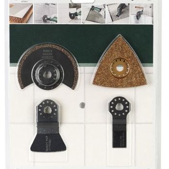 Bosch Accessories 2609256978 Multifunktionswerkzeug-Zubehör-Set 4teilig 1St. 