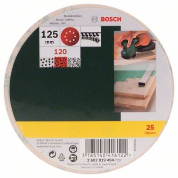Product image of the product “Bosch 2 607 019 494 sander accessory 25 pc(s) ”