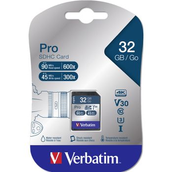 Product image of the product “Verbatim Pro 32 GB SDHC UHS Class 10 ”