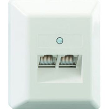 Product image of the product “Rutenbeck 13010130 RJ-45 White socket-outlet ”