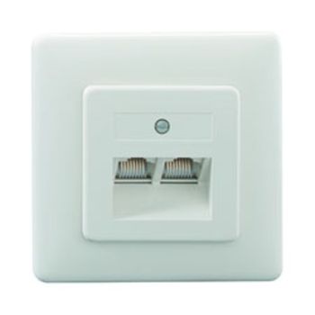 Product image of the product “Rutenbeck 13010247 RJ-45 White socket-outlet ”