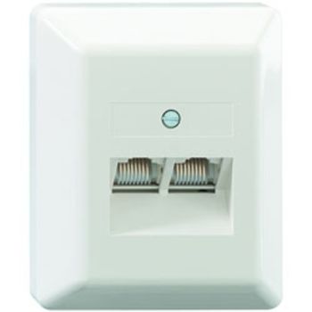 Product image of the product “Rutenbeck 13010131 RJ-45 White socket-outlet ”