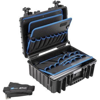 Product image of the product “B&W Cases JET 5000 Black, Blue Polypropylene (PP) ”