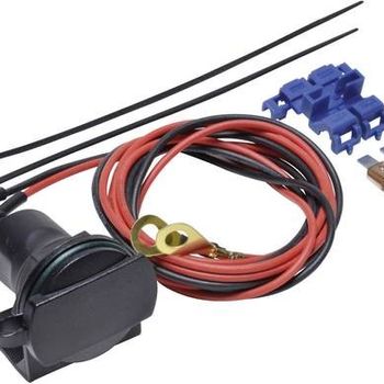 Artikelbild des Artikels “BAAS Zigarettenanzünderdose mit Rohrhalter ZA01 Belastbarkeit Strom max.=5A Passend für (Details) Zigarettenanzünderstecker “