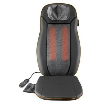Product image of the product “Medisana 88930 Massage Seat Cover/ Luxury Full Feature Shiatsu 48W black orange ”