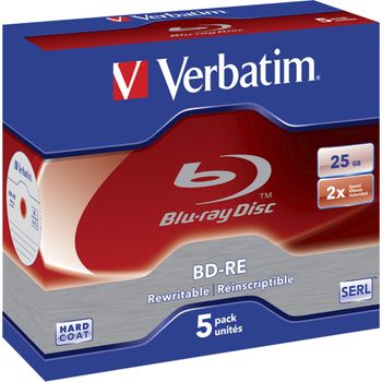 Artikelbild des Artikels “Verbatim 43615 Blu-ray BD-RE Rohling 25GB 5 St. Jewelcase “