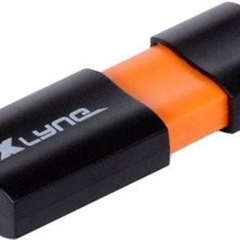 Image du produit “xlyne Wave USB 2.0 16GB lecteur USB flash 16 Go USB Type-A Noir, Orange ”