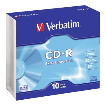Artikelbild des Artikels “Verbatim CD-R 700MB 10er SC Slim Case “