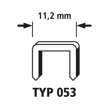 Product image of the product “wolfcraft GmbH 2000 broad back staples ”