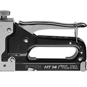 Product image of the product “Bosch 0 603 038 001 manual staple gun Black, Stainless steel ”