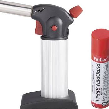 Product image of the product “TOOLCRAFT MAX850 Gasbrenner 1300°C 150 min incl. Piezozünder, incl. Gasflasche 1 pc(s) ”