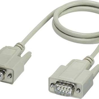 Artikelbild des Artikels “Phoenix Contact Seriell, Parallel Anschlusskabel [1x D-SUB-Buchse 9pol. - 1x D-SUB-Stecker 9pol.] 5.00m Weiß “