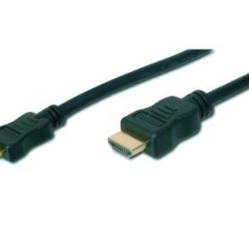 Artikelbild des Artikels “Assmann DIGITUS HDMI Anschlusskabel Typ C-A St/St 3.0m UltraHD schwarz “