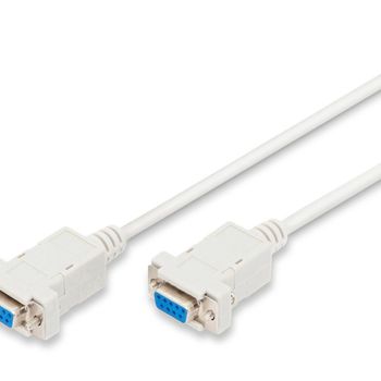 Artikelbild des Artikels “Digitus Seriell Anschlusskabel [1x D-SUB-Buchse 9pol. - 1x D-SUB-Buchse 9pol.] 3.00 m Beige “