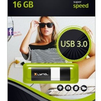 Immagine del prodotto “xlyne 16GB USB3.0 Wave unità flash USB USB tipo A 3.2 Gen 1 (3.1 Gen 1) Nero, Bianco ”