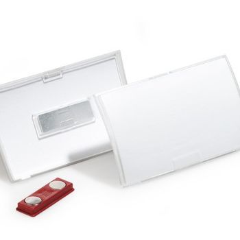Artikelbild des Artikels “Durable 821219 Namensschild CLICK FOLD MAGNET 40x75mm - 8212 Magnet 10St. “
