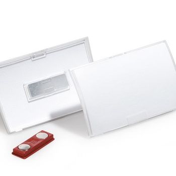 Artikelbild des Artikels “Durable 821519 Namensschild CLICK FOLD MAGNET 54x90mm - 8215 Magnet 10St. “