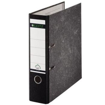 Product image of the product “Leitz Plastic Lever Arch File A4 80mm 180° Black folder ”