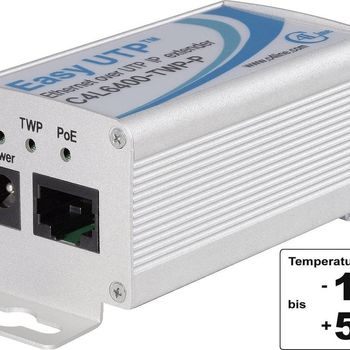 Artikelbild des Artikels “Renkforce RF-1601832 2-Draht Reichweite (max.): 500m 1 St. 100MBit/s mit PoE-Funktion “