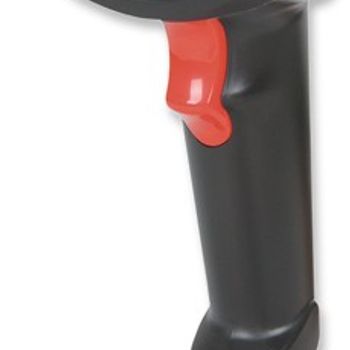 Product image of the product “Manhattan Linear CCD Handheld Barcode Scanner, USB, 500mm Scan Depth, IP54 rating, Cable length 1.5m, Max Ambient Light 100,000 lux (sunlight), Black, Three Year Warranty ”