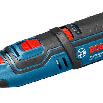 Artikelbild des Artikels “Bosch Professional GRO 12 V LI 06019C5001 Akku-Multifunktionswerkzeug inkl. 2. Akku, mit Zubehör, inkl. Koffer 9teilig 12 V 2 Ah Anzahl mitgeliefer “