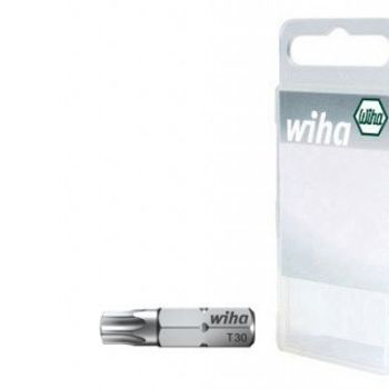 Product image of the product “Wiha 08425 Torx-Bit T 30 Chrom-Vanadium Stahl gehärtet C 6.3 2 pc(s) ”