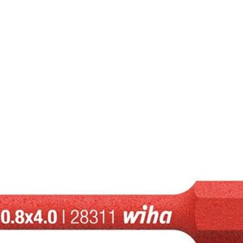 Artikelbild des Artikels “Wiha Werkstatt Schlitz Wechselklinge 2.5 mm 75 mm Passend für (Serie Schraubendreher) Wiha Torque “