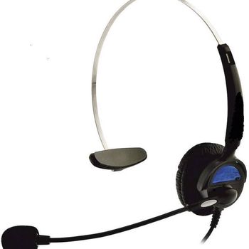 Product image of the product “Basetech KJ-97 On Ear Headset kabelgebunden Mono black phone ”
