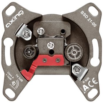 Product image of the product “Axing BSD 21-00 Antennendose TV, UKW concealed installation Stichleitungsdose ”