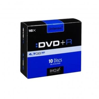 Product image of the product “Intenso DVD+R 4.7 GB 16x 10 pc(s) ”