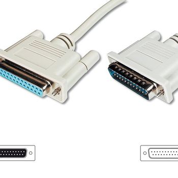 Product image of the product “Digitus Datatransfer extension cable, D-Sub25/M - D-Sub25/F ”
