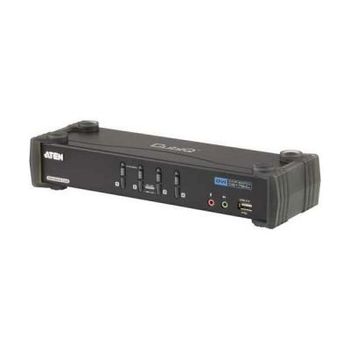 Image du produit “ATEN Commutateur KVMP™ DVI Dual Link/audio USB 4 ports ”