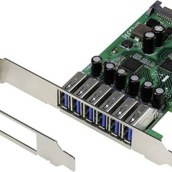 Artikelbild des Artikels “Renkforce 6+1 Port USB 3.2 Gen 1 Controllerkarte USB-A PCIe “