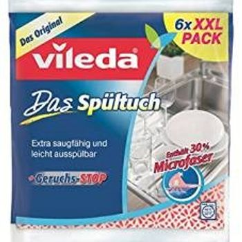 Product image of the product “Vileda Spültuch with 30% Microfaser pack of 6 116364 ”