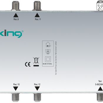 Product image of the product “Axing SPU 512-05 satellite multiswitch 5 inputs 12 outputs ”