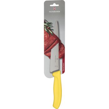 Product image of the product “Victorinox V-6.80 06.19L8B Swiss Classic Tranchiermesser, 19cm, yellow ”