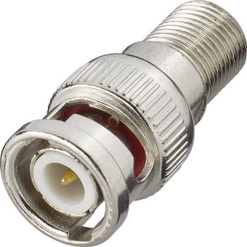 Product image of the product “Renkforce RF-4197108 BNC-F-adaptor Anschlüsse: BNC-Stecker, F-female ”