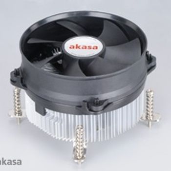 Product image of the product “Akasa AK-CCE-7105EP computer cooling system Processor Cooler 9.2 cm Black, Silver ”