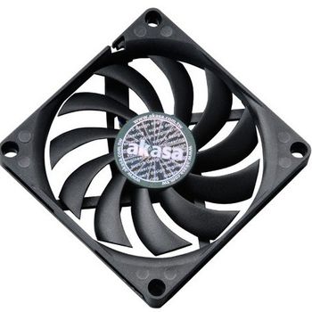 Immagine del prodotto “Akasa AK-FN076 sistema di raffreddamento per computer Case per computer Ventilatore 8 cm Nero ”